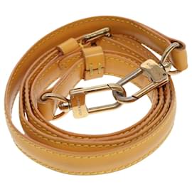 Louis Vuitton-LOUIS VUITTON Epi Adjustable Shoulder Strap 37""""-44.1"""" Yellow LV Auth 86278-Yellow