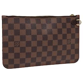 Louis Vuitton-LOUIS VUITTON Damier Ebene Neverfull MM Pouch Accessory Pouch LV Auth 86493-Other