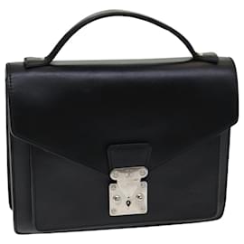 Louis Vuitton-LOUIS VUITTON Nomad Monceau 28 Hand Bag SPO Black LV Auth yk14145-Black