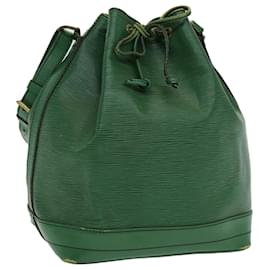 Louis Vuitton-LOUIS VUITTON Epi Noe Shoulder Bag Green M44004 LV Auth 86731-Green