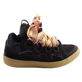 Lanvin Leather sneakers Black