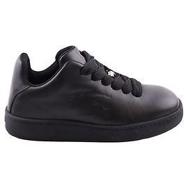 Burberry Baskets en cuir Noir