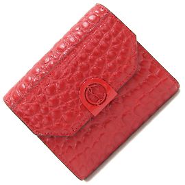 Christian Louboutin Tri-Fold Geldbörse Elisa Kompakt Rot