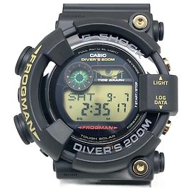 Autre Marque Casio G-Shock GF-8235D-1B 35th Anniversary Frogman Watch Black Golden