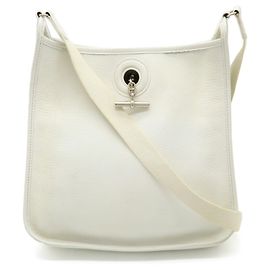 Hermès Borsa a Spalla Hermes Vespa PM Bianco