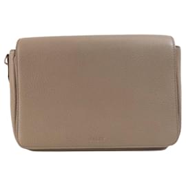 Bally-Bally Leather Second Bag for Men-Brown