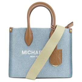 Michael Kors-Michael Kors Blue Denim Handbag-Blue