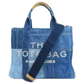 Bolsa tote de denim Marc Jacobs Azul