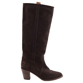 Etro Botas western de camurça Marrom