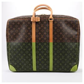 Louis Vuitton-Louis Vuitton Monogram Canvas Sirius 55 Travel Bag M41404-Brown