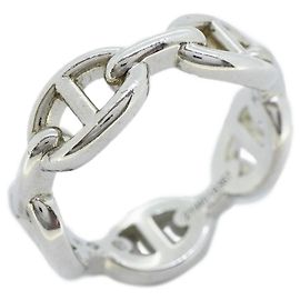 Hermès Hermes Chaine d'Ancre Anchainé 925 Silver Men's Ring Other