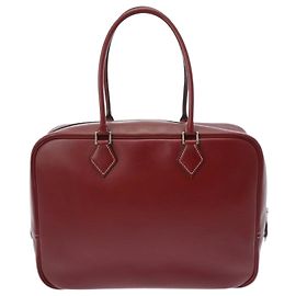 Hermès Hermes Plume 32 Handbag in Rouge H Red