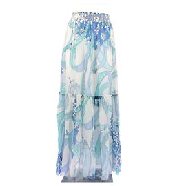 Saias Emilio Pucci T.FR 38 Algodão Turquesa