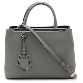 Fendi-Fendi Petite 2Jours Handbag-Brown