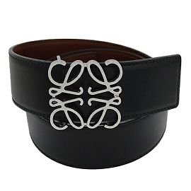 Cinto de couro reversível Loewe Marrom Preto