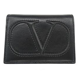 Cartera de cuero para mujer Valentino Garavani Negro