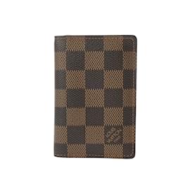 Louis Vuitton-Louis Vuitton Damier Canvas Card Case-Brown