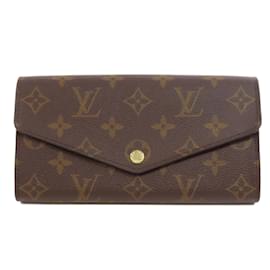 Louis Vuitton-Louis Vuitton Monogram Long Wallet-Pink,Monogram