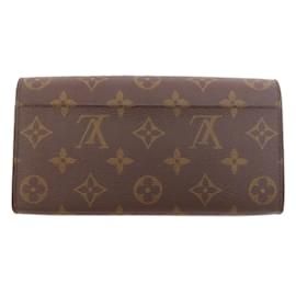 Louis Vuitton-Louis Vuitton Monogram Long Wallet-Pink,Monogram
