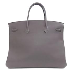 Hermès-Hermes Birkin 40 Grimeise Handbag-Brown