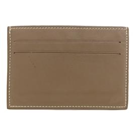 Hermès-Hermes Citizen Twill Business Card Holder-Beige