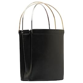 Cartier-Cartier Trinity Leather Handbag Shoulder Bag-Black