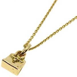 Hermès Collier motif Birkin Hermes en or jaune 18K Autre