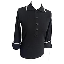 Chanel-Tops-Black