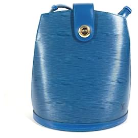 Louis Vuitton-Louis Vuitton Epi Cluny Shoulder Bag-Blue