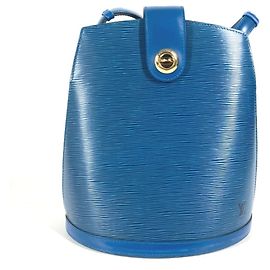 Sac à épaule Cluny Epi Louis Vuitton Bleu