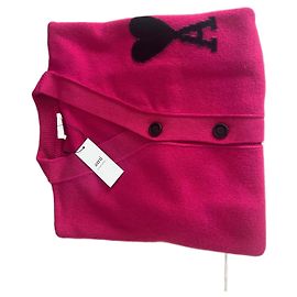 Ami Paris Cardigan Pink