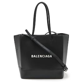 Balenciaga-Balenciaga Tote XXS Handbag-Black,White
