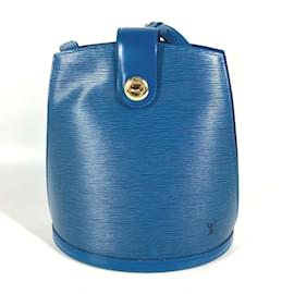 Louis Vuitton-Louis Vuitton Epi Cluny Shoulder Bag-Blue