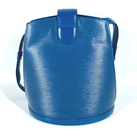 Louis Vuitton-Louis Vuitton Epi Cluny Shoulder Bag-Blue