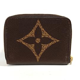 Louis Vuitton-Louis Vuitton Monogram Giant Zippy Coin Purse-Brown