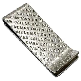 Balenciaga-Balenciaga Men's Silver Money Clip-Silvery