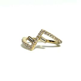 Fendi-FENDI Women's First Ring-Golden