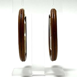 Fendi-Fendi Women's Hoop Earrings-Brown
