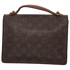 Louis Vuitton-LOUIS VUITTON Monogram Monceau 26 Shoulder Bag M51187 LV Auth 86212-Monogram