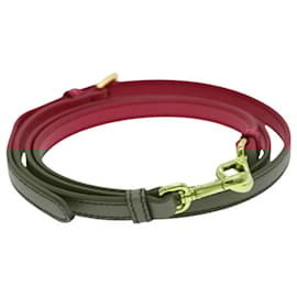 Prada-PRADA Adjustable Shoulder Strap Safiano leather 43.3""-47.6"" Pink Auth yk14257-Pink
