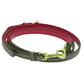 Prada-PRADA Adjustable Shoulder Strap Safiano leather 43.3""-47.6"" Pink Auth yk14257-Pink