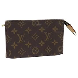 Louis Vuitton-LOUIS VUITTON Monogram Bucket PM Accessory Pouch LV Auth 83505-Monogram