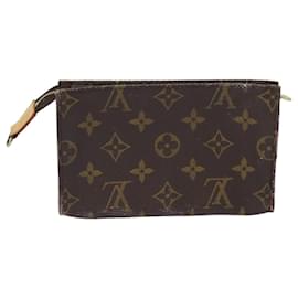 Louis Vuitton-LOUIS VUITTON Monogram Bucket PM Accessory Pouch LV Auth 83505-Monogram