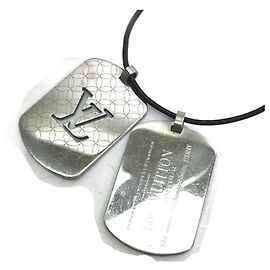 Colar Louis Vuitton Champs Élysées GM Prata