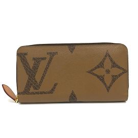 Louis Vuitton Monogram Reverse Zippy Wallet Brown