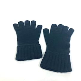 Louis Vuitton-Gants Louis Vuitton Damier Gon Helsinki-Noir