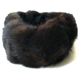 Autre Marque Mitchie's Matchings Brown Fur Hat Brown