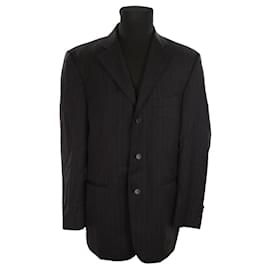 Balmain-Costume en laine-Noir