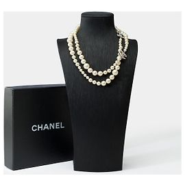 Bijoux CHANEL en Perle Blanc - 101452 Blanc