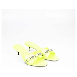 Balenciaga-BALENCIAGA Sandals T.EU  Leather-Yellow
